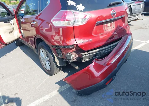 2016 Nissan Rogue Sv from USA, damaged, VIN JN8AT2MTXGW008646